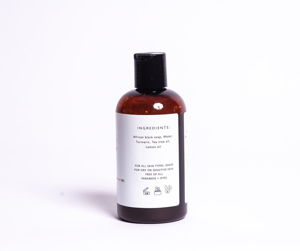 Liquid African Black Soap